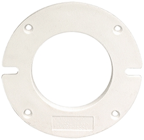 (image for) Flange 1/4"spacer Pvc