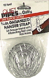 (image for) Hanger Strap 3/4x10'-28ga Galv
