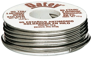 (image for) Solder Lead-Free 4oz 95/5 Plbr