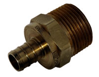 (image for) Fittings: Adapters, Male, Polybutylene Or Pex