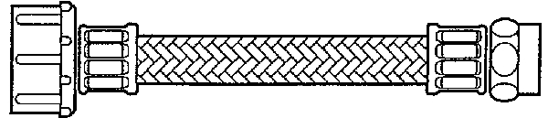 (image for) Supply Line Ss 1/2ipx7/8bcx12"