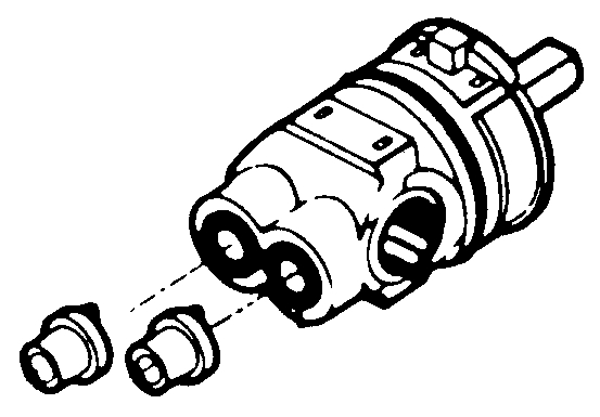 (image for) Faucet Repair Parts: Cartridges, Single Hdle