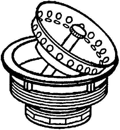 (image for) Strainer 4" Duo Basket
