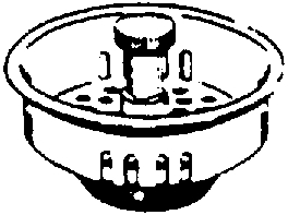 (image for) Strainer Repl Basket Plastic