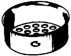 (image for) Strainer 1-1/2" Less Post