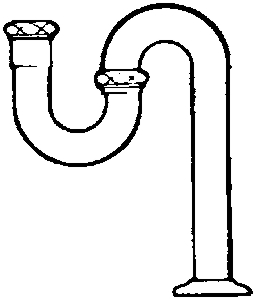 (image for) Drain Fittings: Tubular Brass, S-Trap