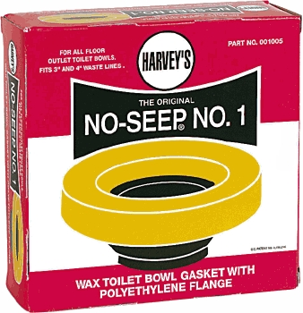 (image for) Toilets: Wax Rings & Other Flange Gaskets