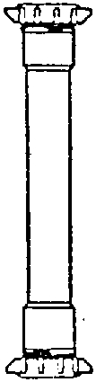 (image for) Ext.Tube 1-1/2x16" Pvc Dbl Sj