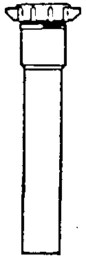 (image for) Ext.Tube 1-1/4x6" Pvc Sj