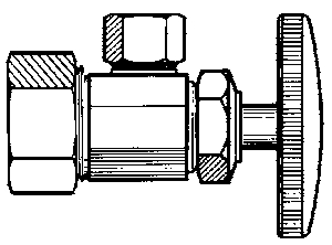 (image for) Valves: Stops, Water Supply, Angle