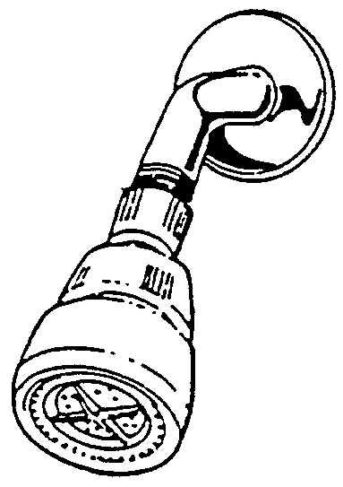 (image for) Shower Head W/Arm & Flange