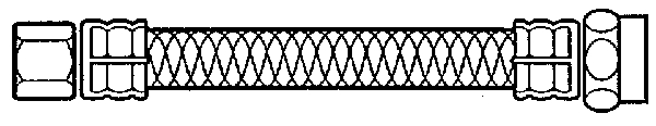 (image for) Supply Line Tex 3/8ftx1/2ipx12