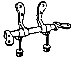 (image for) Toilet Seats: Replacement Hinges