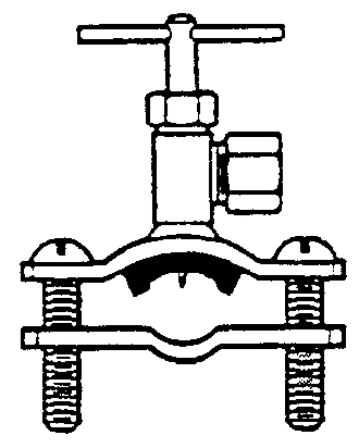 (image for) Saddle Valve