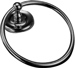 (image for) Towel Ring Satin Nickel