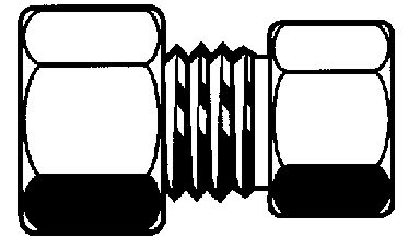 (image for) Adapter 3/8"sh Flrx1/4"com Ft