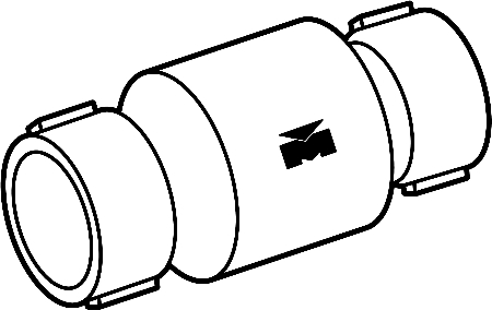 (image for) Check Valve 1/2"solvent Pvc