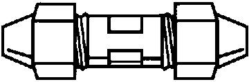 (image for) Coupling 1/4"nomx1/4"nom