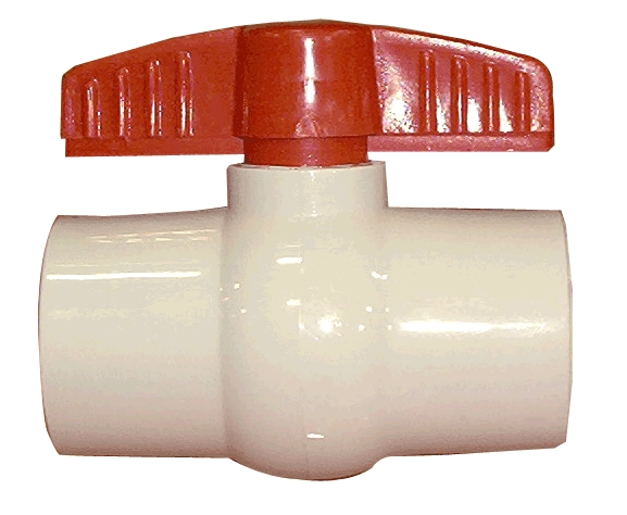 (image for) Ball Valve 1-1/2" Econ Pvc Sxs