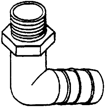 (image for) Fittings: Elbows, Hose Barb, Adapter, Plastic