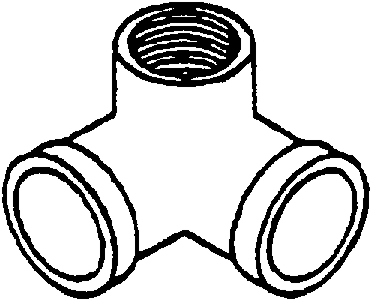 (image for) Fittings: Elbows, 90 Deg, Reducer, Pvc, Sch40