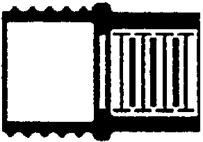 (image for) Bushing 1x1/2"pvc-40 Mptxfpt