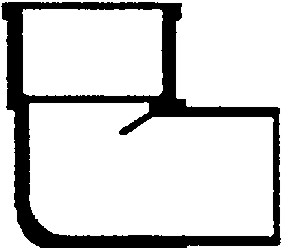 (image for) Fittings: Elbows, 90 Deg, Street, Pvc, Sch 40