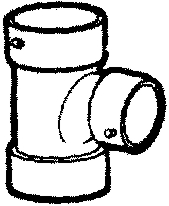 (image for) Fittings: Tees, Reducer, Combination, Pvc-Dwv