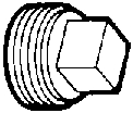 (image for) Plug 1-1/2" Pvc/Dwv Mpt