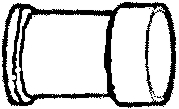 (image for) Adapter 3"pvc-Dwv/C.Iron Hub