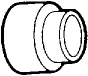 (image for) Coupling 4"x3" Pvc-Sdr