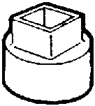 (image for) Fittings: Adapters, Spout, Sewer, Pvc, Sdr-35