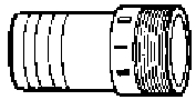 (image for) Adapter M Poly 1"insert