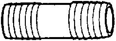 (image for) Coupling Insert Galv 1-1/2"