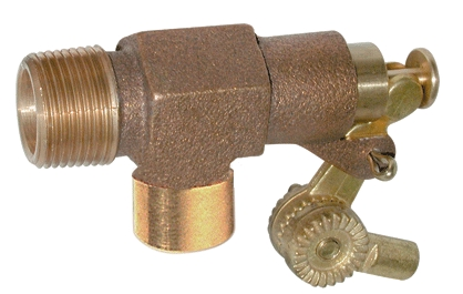 (image for) Float Valve 1/2"ips Bronze Pla