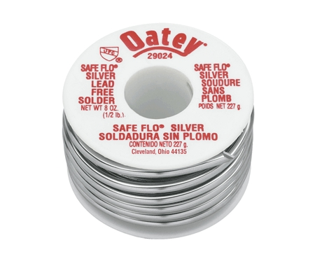 (image for) Solder Solid-Wire 8 Oz 95/5