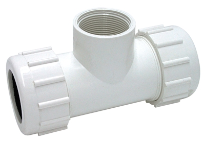 (image for) Tee Thrd 1/2" Pvc Comp