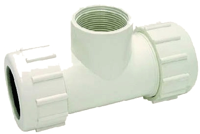 (image for) Tee Cxcxs 1-1/4" Pvc Compress
