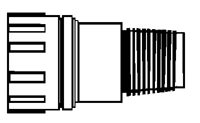 (image for) Adapter 3/4fhtx1/2mpt Pvc