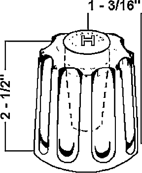 (image for) Handle Gerber Lg Long Broach