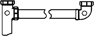 (image for) Drain Fittings: Tubular, Pvc Continuous Waste