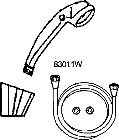 (image for) Shower Set Personal White