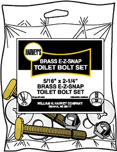 (image for) Toilet Bolt 5/16x2.25" 2/Bg