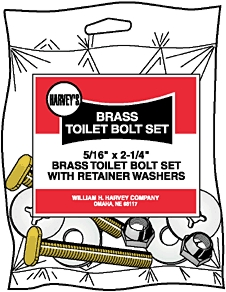 (image for) Toilets: Screws, Bolts, Gaskets