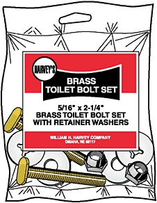 (image for) Toilet Bolt 5/16x2.25"brs