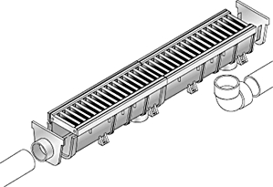 (image for) Drain Kit 5"x1-Meter Channel