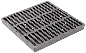 (image for) Grate 12"x12" Black