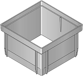 (image for) Catch Basin Riser 12"x12"x6"