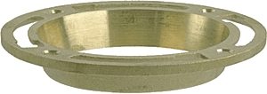 (image for) Flange Deep Floor Brass