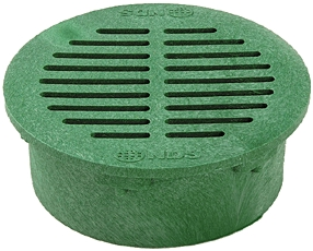 (image for) Grate 6" Round Green